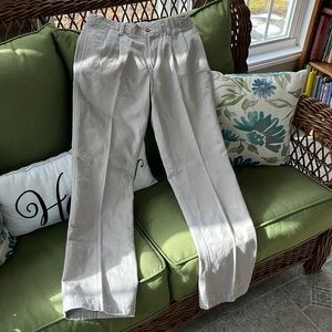 Chaps boys pleated  khakis with adjustable waist